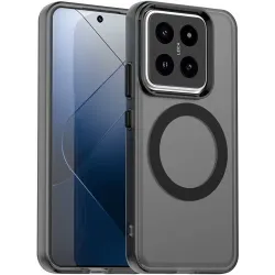 Phonesta HardFrost Back Cover hoesje met MagSafe voor Xiaomi 14 - Mat Zwart