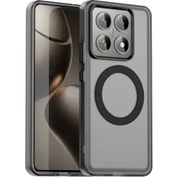 Phonesta HardFrost Back Cover hoesje met MagSafe voor Xiaomi 14T - Mat Zwart