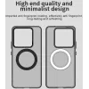 Phonesta HardFrost Back Cover hoesje met MagSafe voor Xiaomi 14T Pro - Mat Zwart 6