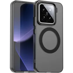 Phonesta HardFrost Back Cover hoesje met MagSafe voor Xiaomi 15 Pro - Mat Zwart