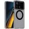 Phonesta HardFrost Back Cover hoesje met MagSafe voor Xiaomi Poco X6 Pro - Mat Zwart