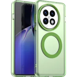 Phonesta HardFrost Back Cover hoesje met MagSafe voor OnePlus 13 - Mat Groen