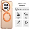 Phonesta HardFrost Back Cover hoesje met MagSafe voor OnePlus 13 - Mat Oranje 2