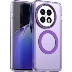 Phonesta HardFrost Back Cover hoesje met MagSafe voor OnePlus 13 - Mat Paars