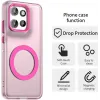 Phonesta HardFrost Back Cover hoesje met MagSafe voor Motorola Edge 60 Neo/Edge 50 Neo / ThinkPhone 25 - Mat Roze 4