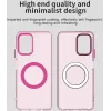 Phonesta HardFrost Back Cover hoesje met MagSafe voor Motorola Moto G35 - Mat Roze 6