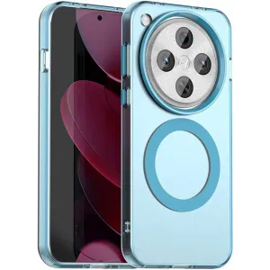 Phonesta HardFrost Back Cover hoesje met MagSafe voor Oppo Find X8 Pro - Mat Blauw