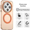 Phonesta HardFrost Back Cover hoesje met MagSafe voor Oppo Find X8 Pro - Mat Oranje 4