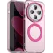 Phonesta HardFrost Back Cover hoesje met MagSafe voor Oppo Find X8 Pro - Mat Roze