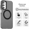 Phonesta HardFrost Back Cover hoesje met MagSafe voor Samsung Galaxy A35 - Mat Zwart 4