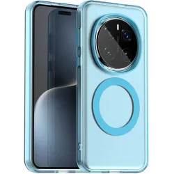 Phonesta HardFrost Back Cover hoesje met MagSafe voor HONOR Magic7 Pro - Mat Blauw