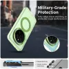 Phonesta HardFrost Back Cover hoesje met MagSafe voor HONOR Magic7 Pro - Mat Groen 2