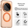 Phonesta HardFrost Back Cover hoesje met MagSafe voor HONOR Magic7 Pro - Mat Oranje 4