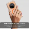 Phonesta HardFrost Back Cover hoesje met MagSafe voor HONOR Magic7 Pro - Mat Oranje 5