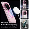 Phonesta HardFrost Back Cover hoesje met MagSafe voor HONOR Magic7 Pro - Mat Roze 3
