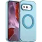 Phonesta HardFrost Back Cover hoesje met MagSafe voor Google Pixel 9a - Mat Blauw