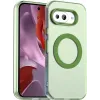 Phonesta HardFrost Back Cover hoesje met MagSafe voor Google Pixel 9a - Mat Groen