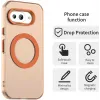 Phonesta HardFrost Back Cover hoesje met MagSafe voor Google Pixel 9a - Mat Oranje 4
