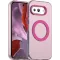Phonesta HardFrost Back Cover hoesje met MagSafe voor Google Pixel 9a - Mat Roze