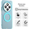 Phonesta HardFrost Back Cover hoesje met MagSafe voor Xiaomi Redmi 14C / Xiaomi Poco C75 - Mat Blauw 3