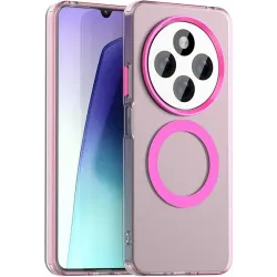 Phonesta HardFrost Back Cover hoesje met MagSafe voor Xiaomi Redmi 14C / Xiaomi Poco C75 - Mat Roze