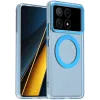 Phonesta HardFrost Back Cover hoesje met MagSafe voor Xiaomi Poco X6 Pro - Mat Blauw