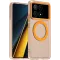 Phonesta HardFrost Back Cover hoesje met MagSafe voor Xiaomi Poco X6 Pro - Mat Oranje