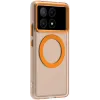 Phonesta HardFrost Back Cover hoesje met MagSafe voor Xiaomi Poco X6 Pro - Mat Oranje 4