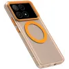 Phonesta HardFrost Back Cover hoesje met MagSafe voor Xiaomi Poco X6 Pro - Mat Oranje 6