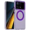 Phonesta HardFrost Back Cover hoesje met MagSafe voor Xiaomi Poco X6 Pro - Mat Paars