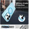 Phonesta HardFrost Back Cover hoesje met MagSafe voor Xiaomi Redmi Note 14 5G - Mat Blauw 3