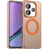 Phonesta HardFrost Back Cover hoesje met MagSafe voor Xiaomi Redmi Note 14 5G - Mat Oranje