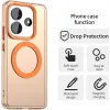 Phonesta HardFrost Back Cover hoesje met MagSafe voor Xiaomi Redmi Note 14 5G - Mat Oranje 2