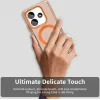 Phonesta HardFrost Back Cover hoesje met MagSafe voor Xiaomi Redmi Note 14 5G - Mat Oranje 5