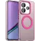 Phonesta HardFrost Back Cover hoesje met MagSafe voor Xiaomi Redmi Note 14 5G - Mat Roze