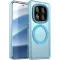 Phonesta HardFrost Back Cover hoesje met MagSafe voor Xiaomi Redmi Note 14 Pro 5G / Xiaomi Poco X7 - Mat Blauw
