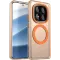 Phonesta HardFrost Back Cover hoesje met MagSafe voor Xiaomi Redmi Note 14 Pro 5G / Xiaomi Poco X7 - Mat Oranje