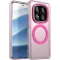 Phonesta HardFrost Back Cover hoesje met MagSafe voor Xiaomi Redmi Note 14 Pro 5G / Xiaomi Poco X7 - Mat Roze