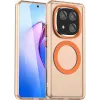 Phonesta HardFrost Back Cover hoesje met MagSafe voor Xiaomi Redmi Note 14 Pro Plus - Mat Oranje