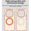 Phonesta HardFrost Back Cover hoesje met MagSafe voor Xiaomi Redmi Note 14 Pro Plus - Mat Oranje 6