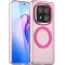 Phonesta HardFrost Back Cover hoesje met MagSafe voor Xiaomi Redmi Note 14 Pro Plus - Mat Roze
