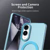 Phonesta HardFrost Back Cover hoesje met MagSafe voor Samsung Galaxy S25 Edge - Mat Blauw 7