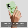 Phonesta HardFrost Back Cover hoesje met MagSafe voor Samsung Galaxy S25 Edge - Mat Groen 6