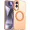 Phonesta HardFrost Back Cover hoesje met MagSafe voor Samsung Galaxy S25 Edge - Mat Oranje