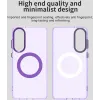 Phonesta HardFrost Back Cover hoesje met MagSafe voor Samsung Galaxy S25 Edge - Mat Paars 3