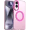 Phonesta HardFrost Back Cover hoesje met MagSafe voor Samsung Galaxy S25 Edge - Mat Roze