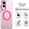Phonesta HardFrost Back Cover hoesje met MagSafe voor Samsung Galaxy S25 Edge - Mat Roze 2