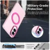 Phonesta HardFrost Back Cover hoesje met MagSafe voor Samsung Galaxy S25 Edge - Mat Roze 5