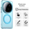 Phonesta HardFrost Back Cover hoesje met MagSafe voor Xiaomi 15 Ultra - Mat Blauw 5