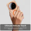 Phonesta HardFrost Back Cover hoesje met MagSafe voor Xiaomi 15 Ultra - Mat Oranje 4